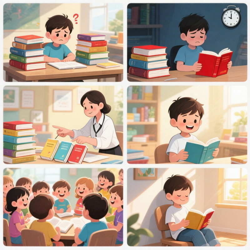 晚到的分级阅读之路：每个孩子的节奏都不同