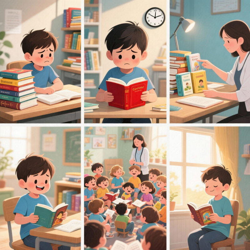 晚到的分级阅读之路：每个孩子的节奏都不同