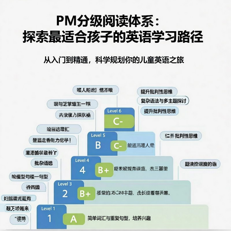 PM分级阅读体系：探索最适合孩子的英语学习路径