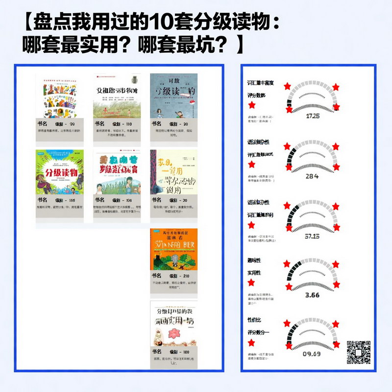 盘点我用过的10套分级读物：哪套最实用？哪套最坑？