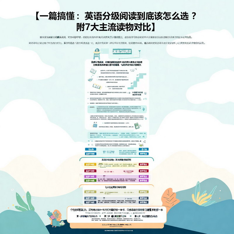 一篇搞懂：英语分级阅读到底该怎么选？附7大主流读物对比