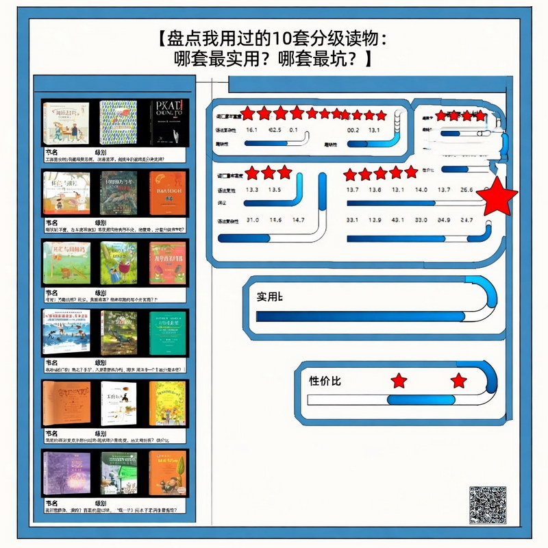 盘点我用过的10套分级读物：哪套最实用？哪套最坑？