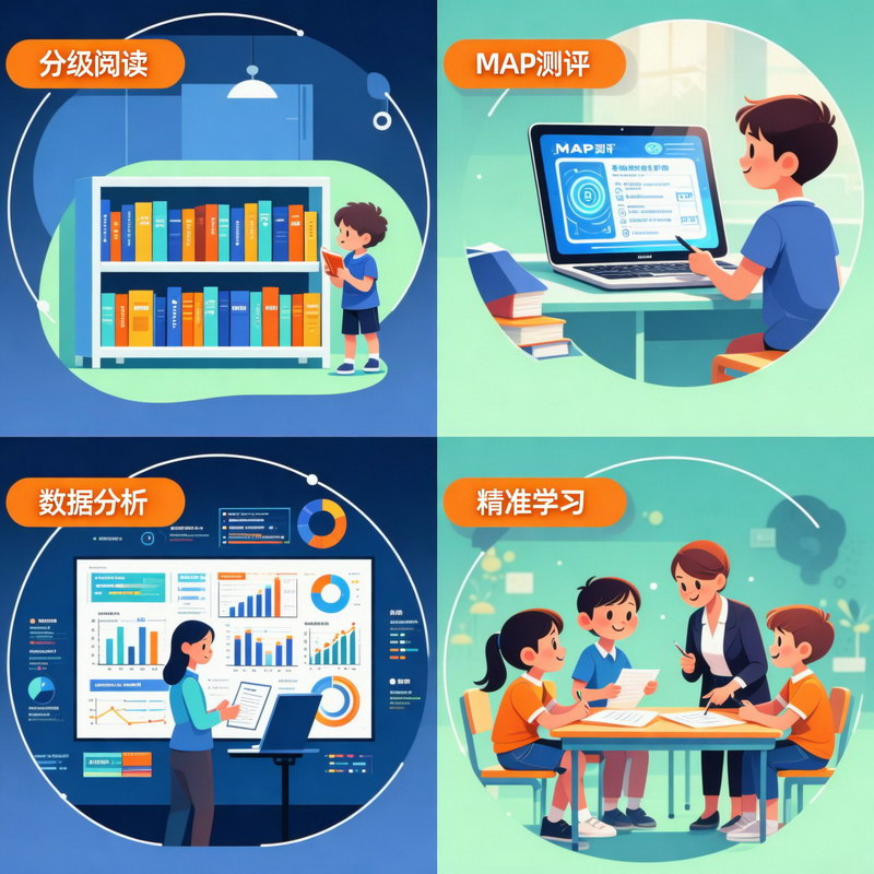 分级阅读与MAP测评联动：数据驱动精准学习