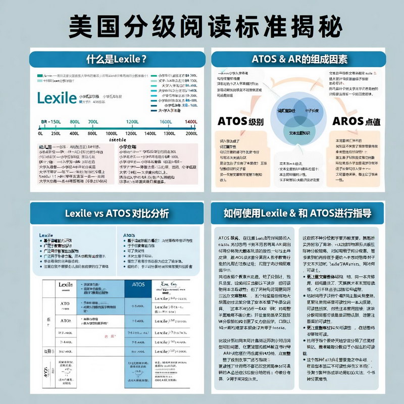 美国分级阅读标准揭秘：蓝思(Lexile)和AR到底是什么？