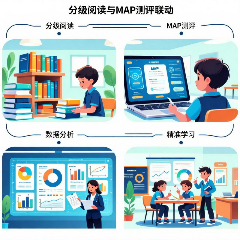 分级阅读与MAP测评联动：数据驱动精准学习