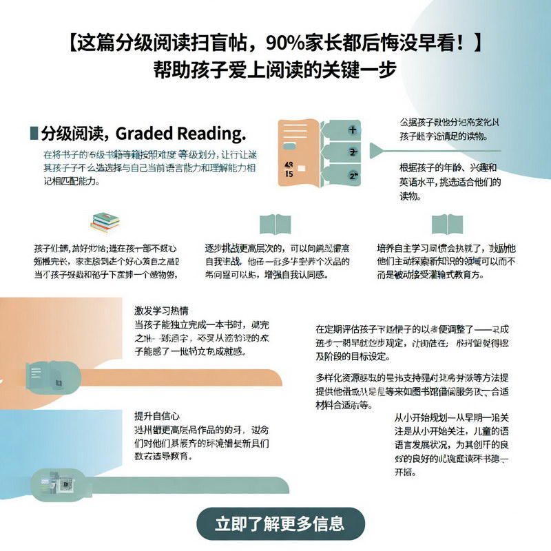 这篇分级阅读扫盲帖，90%家长都后悔没早看！