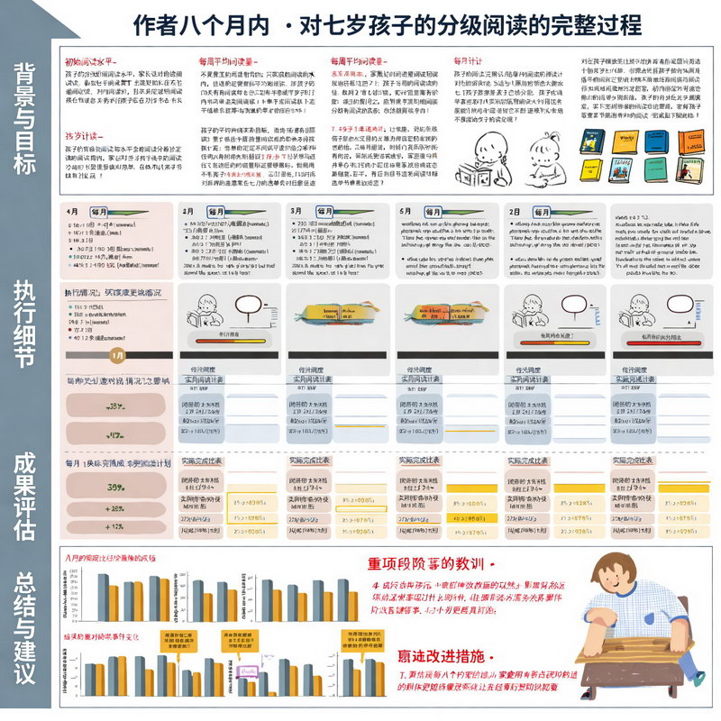 7岁娃8个月分级阅读复盘：得失全记录，避坑指南