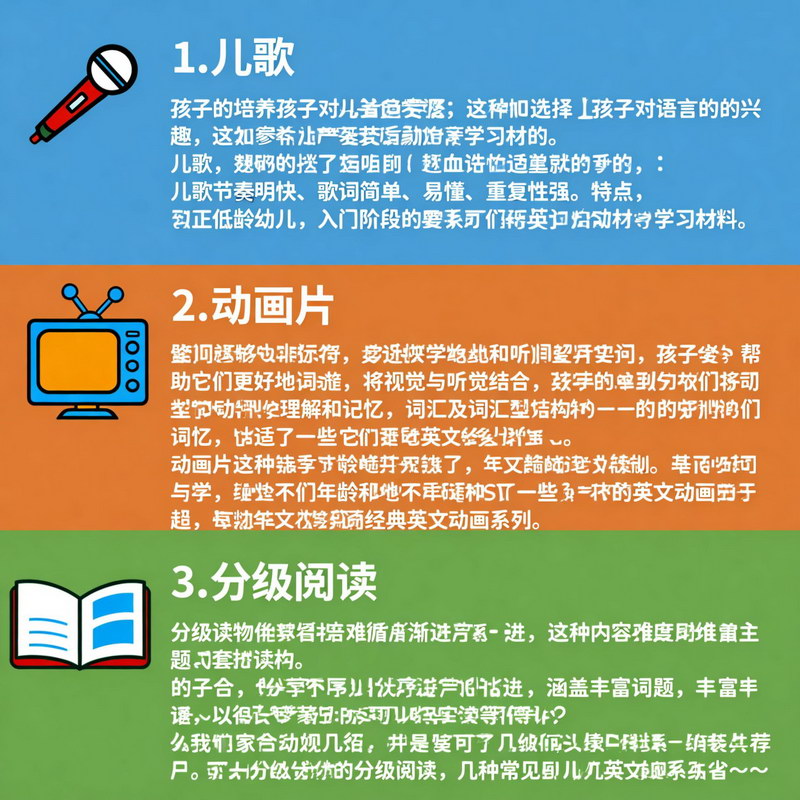 英语启蒙资源怎么选？儿歌、动画、分级阅读优先级