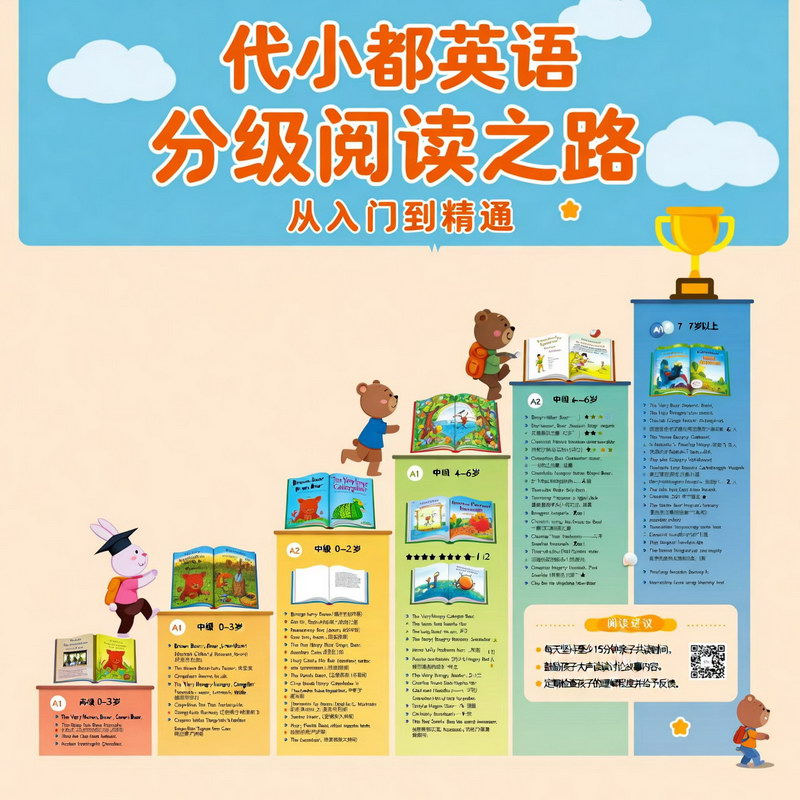 代小都英语分级阅读之路:附详细书单 代小都英语分级阅读之路:附详细书单