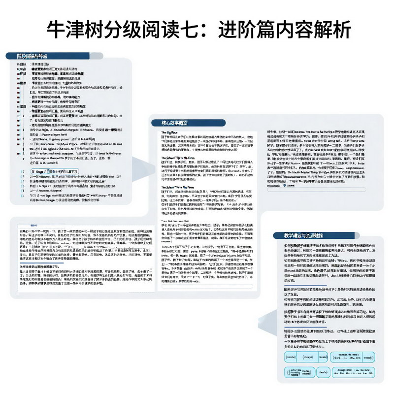 牛津树分级阅读七：进阶篇内容解析