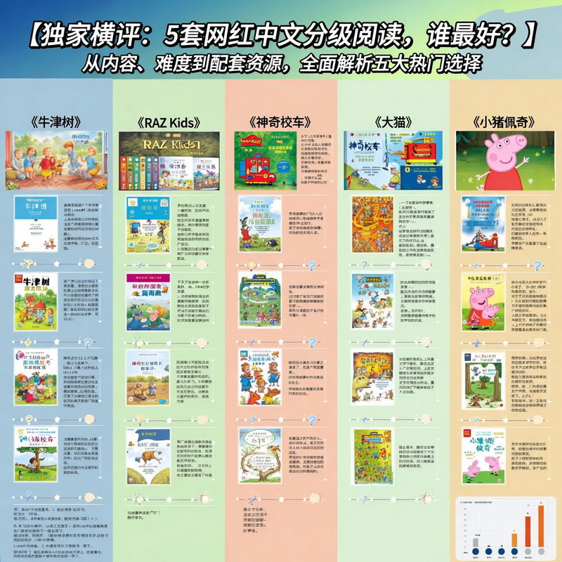 独家横评：5套网红中文分级阅读，谁最好？