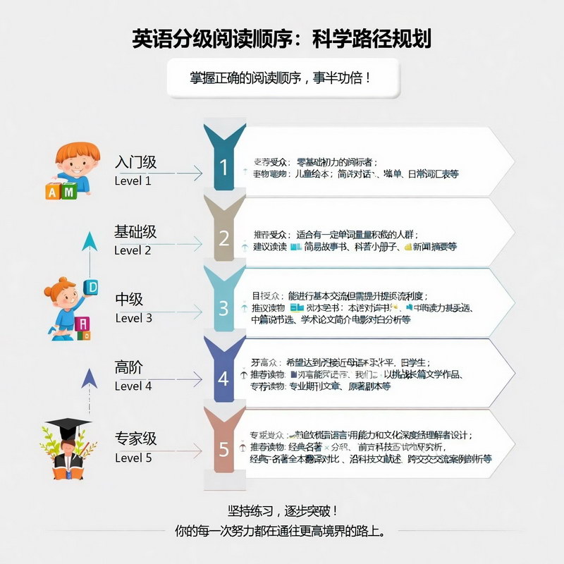 英语分级阅读顺序:科学路径规划 英语分级阅读顺序:科学路径规划
