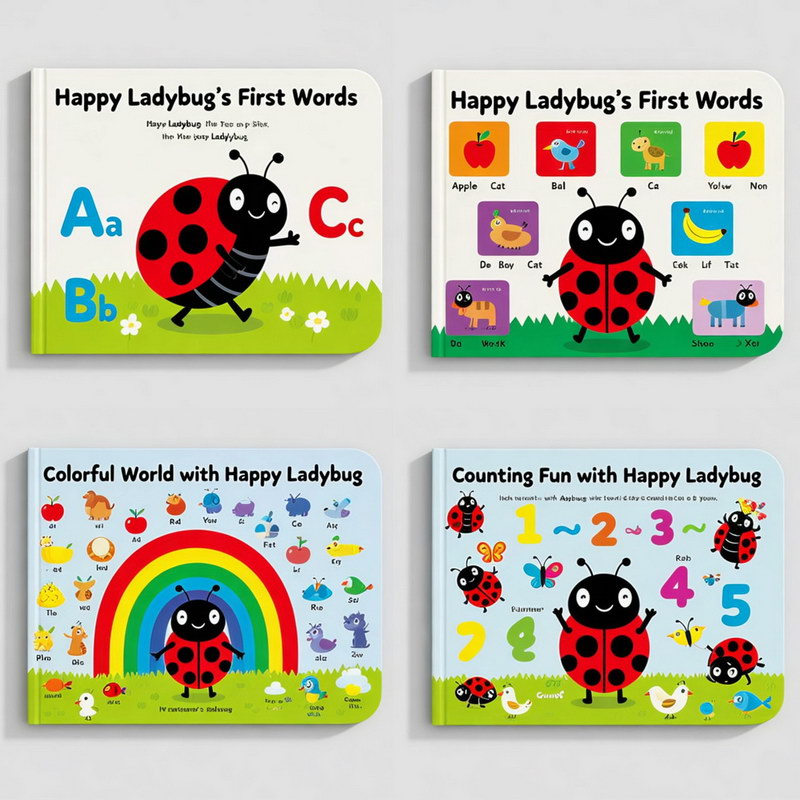 快乐瓢虫分级阅读:低幼宝宝的英语启蒙伙伴 快乐瓢虫分级阅读:低幼宝宝的英语启蒙伙伴