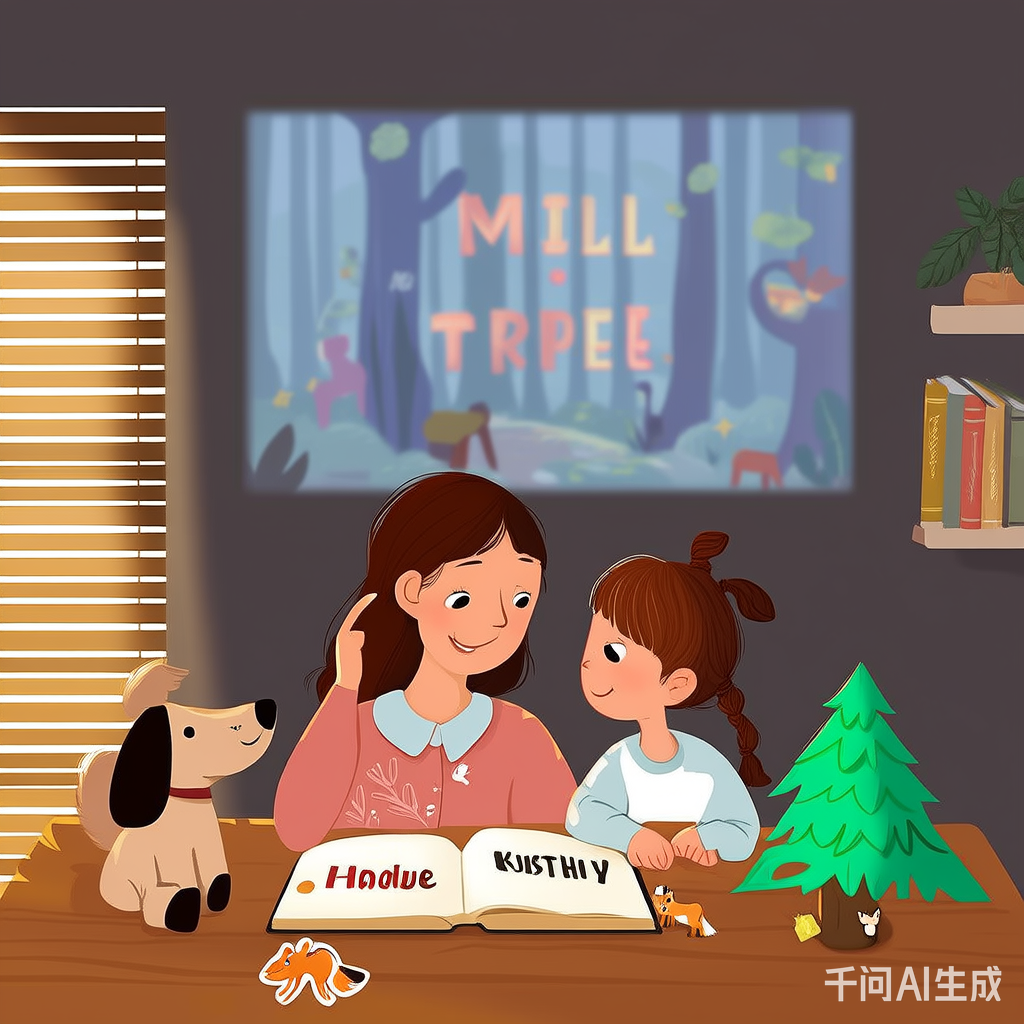 温馨的亲子阅读时光